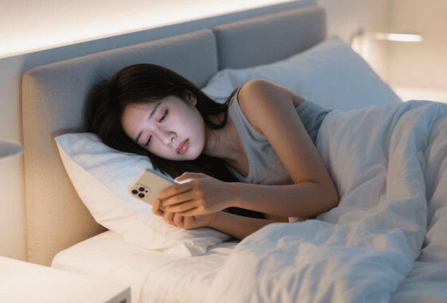 平躺 vs 侧躺玩手机，哪个更伤眼？